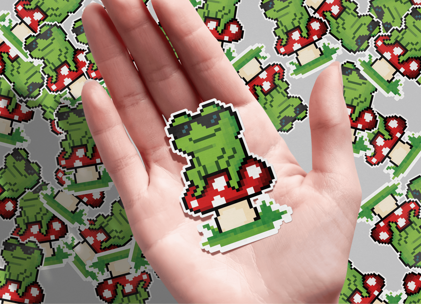 - Froggshroom Sticker - FrogsterGear