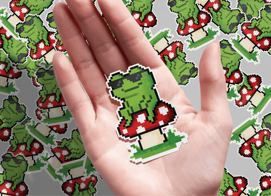  - Froggshroom Sticker - FrogsterGear